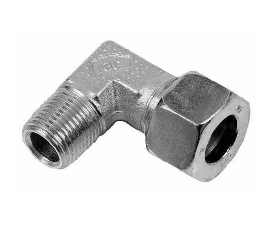 RVS Haakse koppeling WE6 LR1/4"